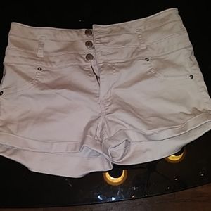 Pink high wasted shorts